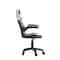 Flash Furniture White LeatherSoft Gaming Chair - Skate Wheels CH-00095-WH-RLB-GG - alternate 3
